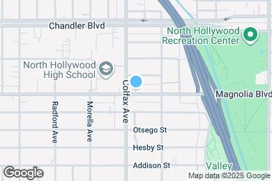Map image of the property - 11677 Magnolia Blvd