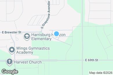 Map image of the property - 5824 S Whisper Creek Pl