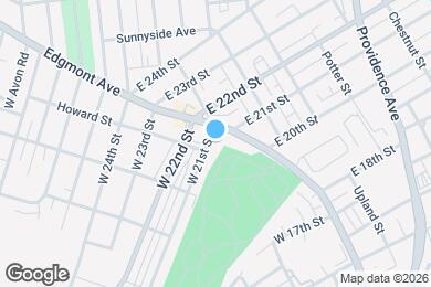 Map image of the property - 21 W 21st St