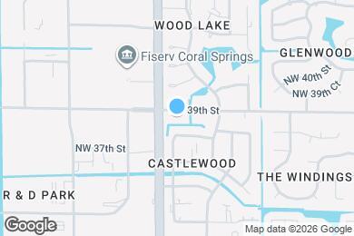 Map image of the property - 11640 NW 39th St