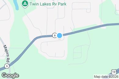 Map image of the property - 2872 Cross Creek Dr