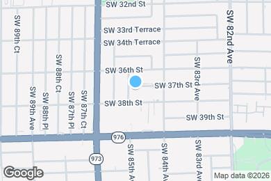 Map image of the property - 8470 SW 37th St