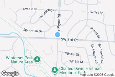 Map image of the property - 1428 Vantage Dr
