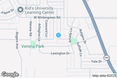Map image of the property - 2605 Hartford Ln