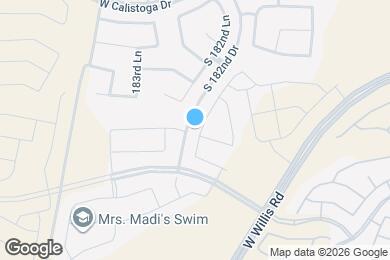 Map image of the property - 15642 S 182nd Ave