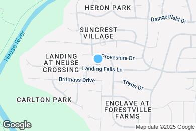 Map image of the property - 3145 Landing Falls Ln