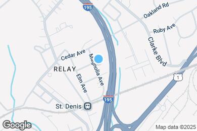 Map image of the property - 1715 Magnolia Ave