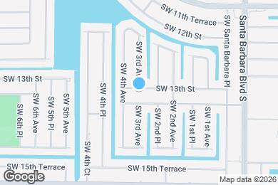 Map image of the property - 308 SW 13th St