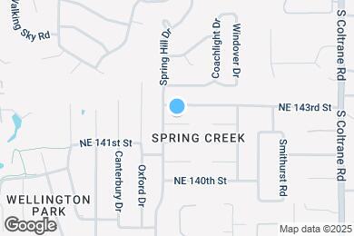 Map image of the property - 3609 NE 142nd Ct