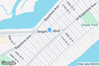 Map image of the property - 3200 Brigantine Blvd