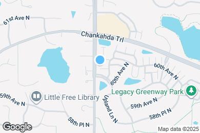 Map image of the property - 15848 60th Ave N
