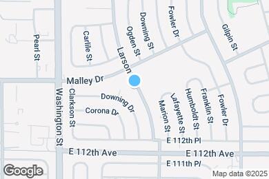 Map image of the property - 11367 Larson Ln