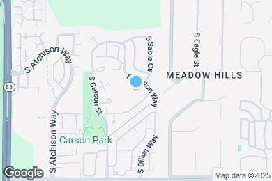 Map image of the property - 4084 S Crystal Cir