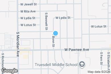 Map image of the property - 2256 S Bonn St
