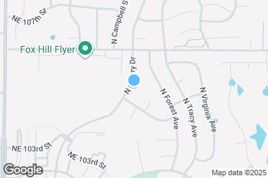 Map image of the property - 10439 N Cherry Dr