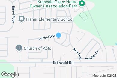 Map image of the property - 3715 Amber Gap