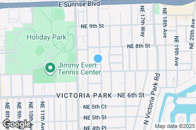 Map image of the property - 717 NE 16th Ave