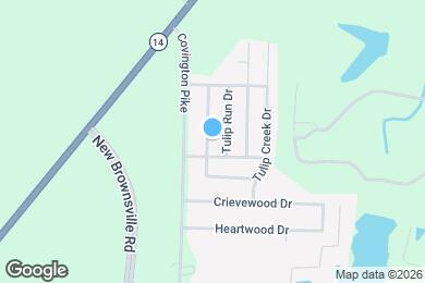 Map image of the property - 4566 Tulip Bend Dr