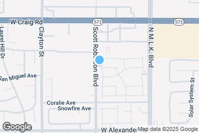 Map image of the property - 4223 Gold Desert St