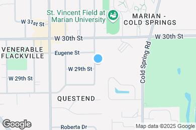 Map image of the property - 2905 N Warman Ave