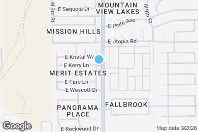 Map image of the property - 19205 N 6th St