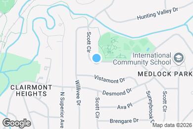 Map image of the property - 964 Scott Cir