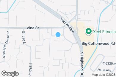 Map image of the property - 1885 E Jeremy Ct