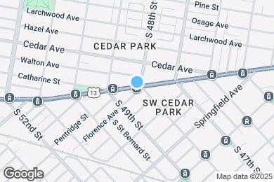 Map image of the property - 4811 Florence Ave