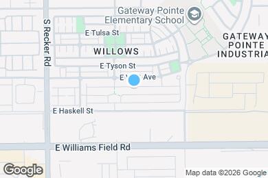 Map image of the property - 4251 E Erie St