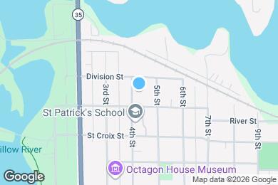 Map image of the property - 1318 4th St
