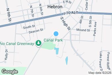 Map image of the property - 114 W Cumberland St