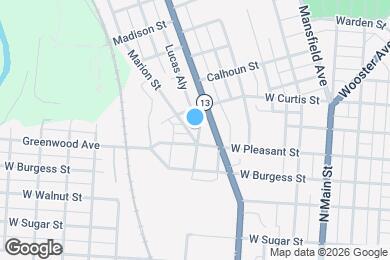 Map image of the property - 317 N Norton St