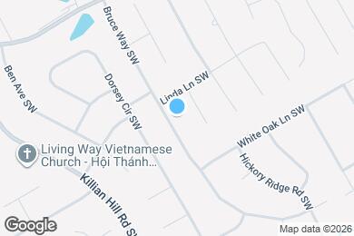 Map image of the property - 558 Bruce Way SW