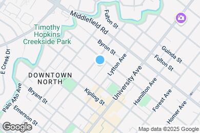 Map image of the property - 552 Everett Ave