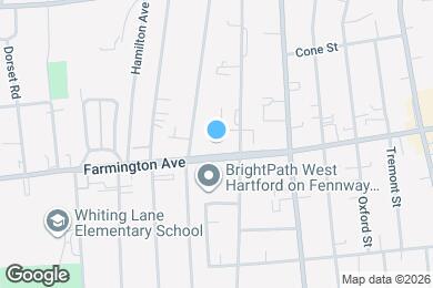Map image of the property - 698 Farmington Ave