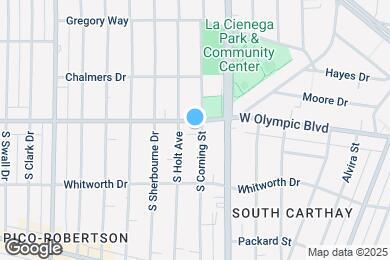 Map image of the property - 8560 W Olympic Blvd