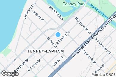 Map image of the property - 1228 E Dayton St