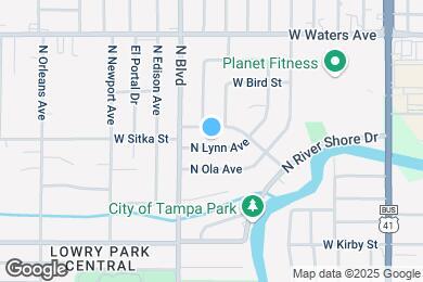 Map image of the property - 8012 N Lynn Ave