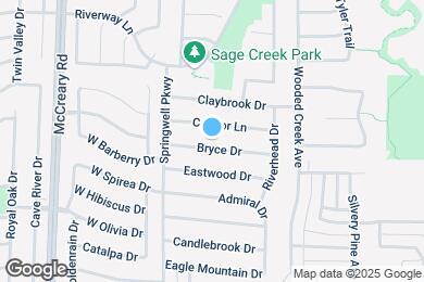 Map image of the property - 3102 Bryce Dr