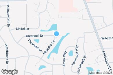 Map image of the property - 3107 Crestwell Dr