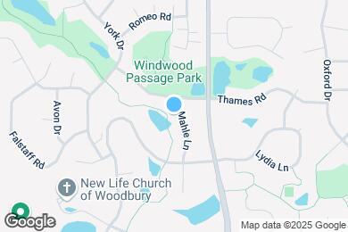 Map image of the property - 3600 Mahle Ln
