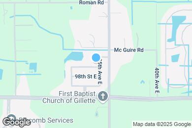 Map image of the property - 3422 99th St E