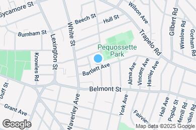 Map image of the property - 121 Maple St