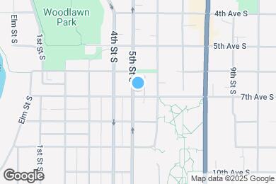 Map image of the property - 624 5th St S