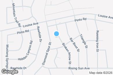 Map image of the property - 2695 Broken Arrow St