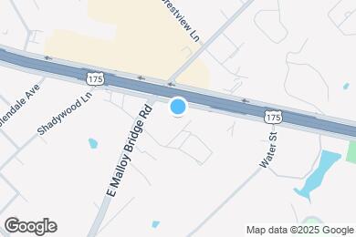 Map image of the property - 108 US-175 Frontage Rd