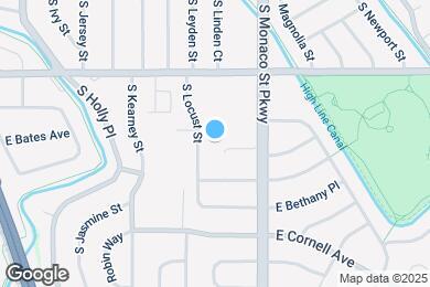 Map image of the property - 2880 S Locust St