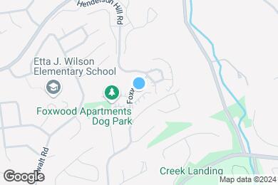 Map image of the property - Foxwood Apartments