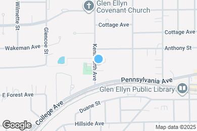 Map image of the property - 505 Kenilworth Ave