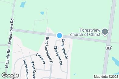 Map image of the property - 5403 Clinchport Cir